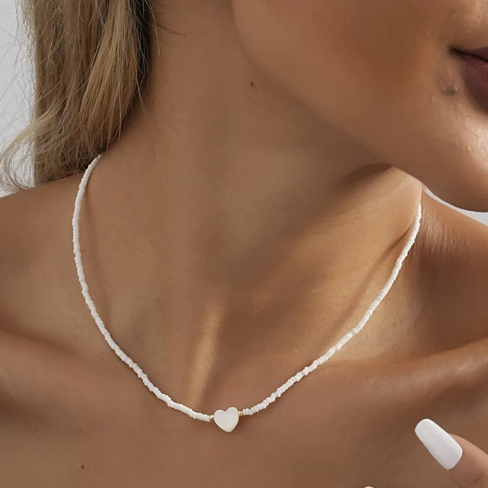 LATS New Design Colorful Seed Beads Choker Necklace for Women