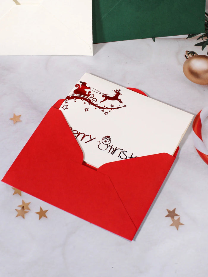 Christmas card envelope
