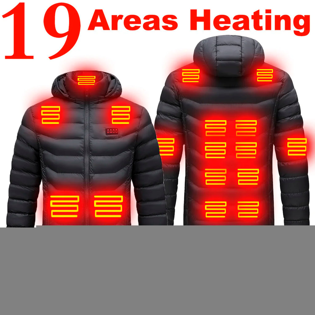Heated Jacket For Men Winter USB Electric Heating Jacket