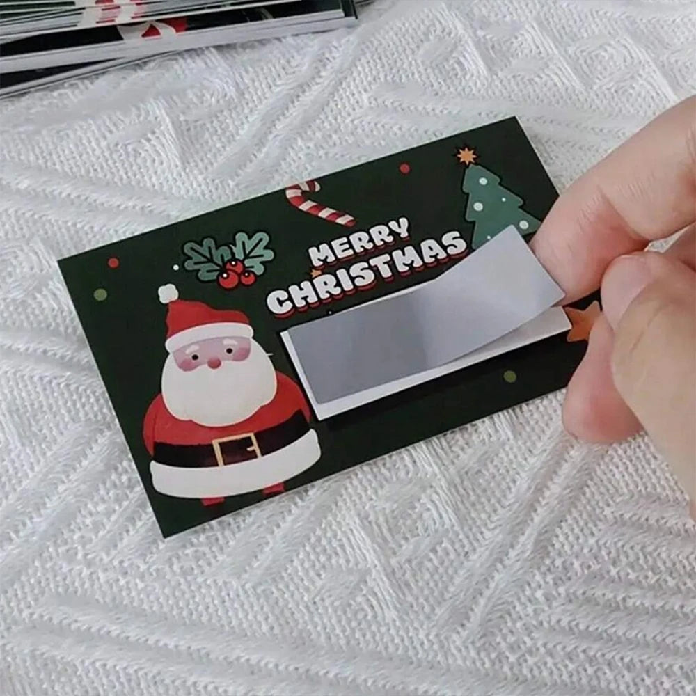 Christmas Scratch Off Cards