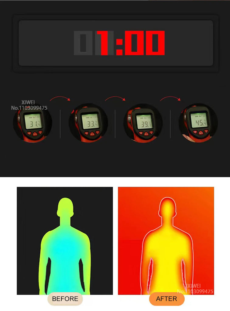 Heated Jacket Men Women USB Electric Self Heating Jacket Winter Coat