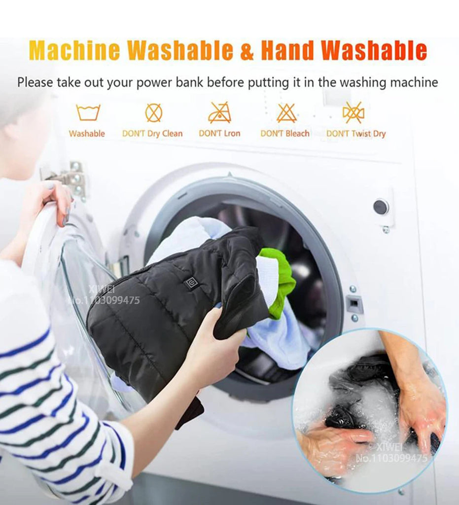 Heated Jacket Men Warm Vest USB Self Heating Jacket