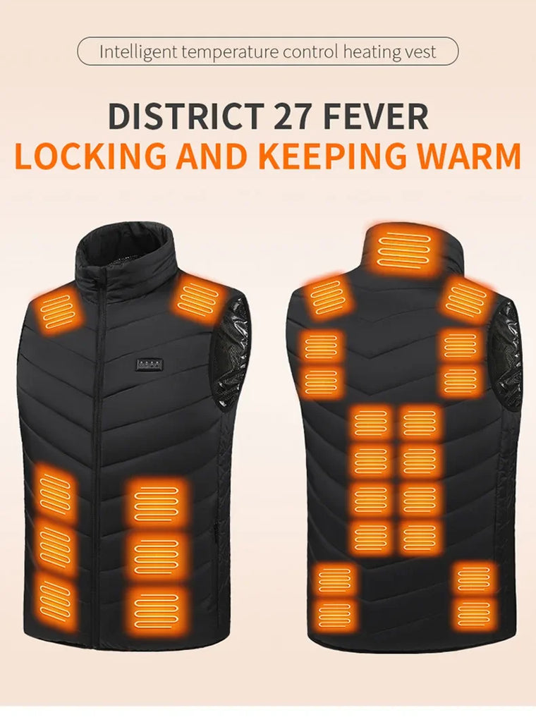 Heating Areas Jacket Men's Winter