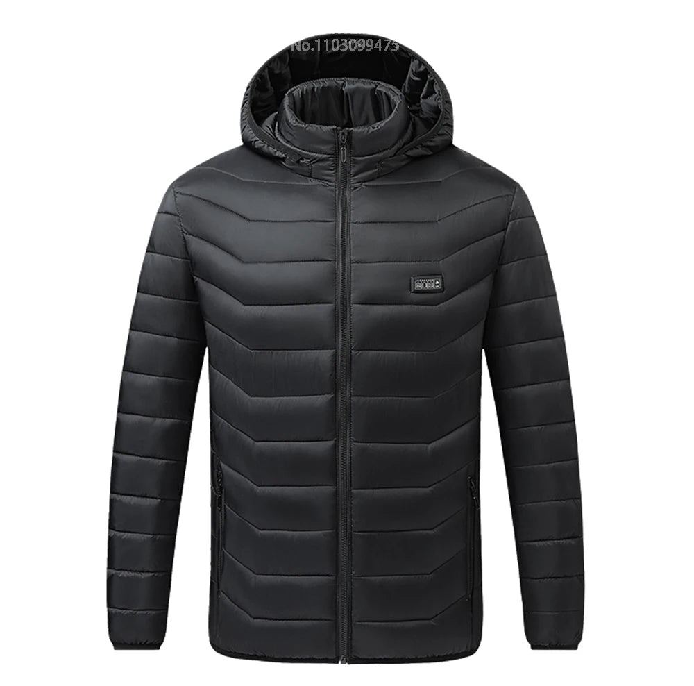 Heated Jacket Men Women USB Electric Self Heating Jacket Winter Coat
