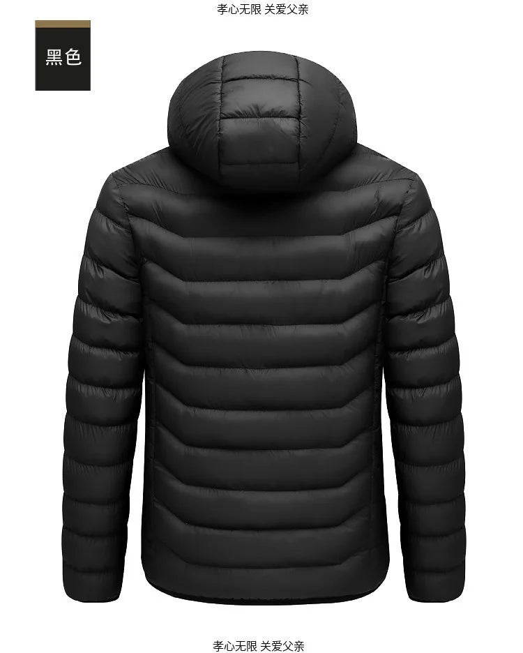 Heated Jacket For Men Winter USB Electric Heating Jacket