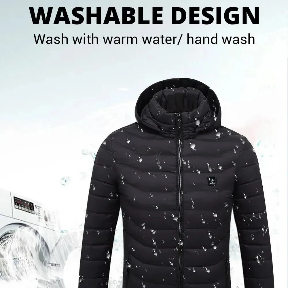 Heated Jacket Men Warm Vest USB Self Heating Jacket