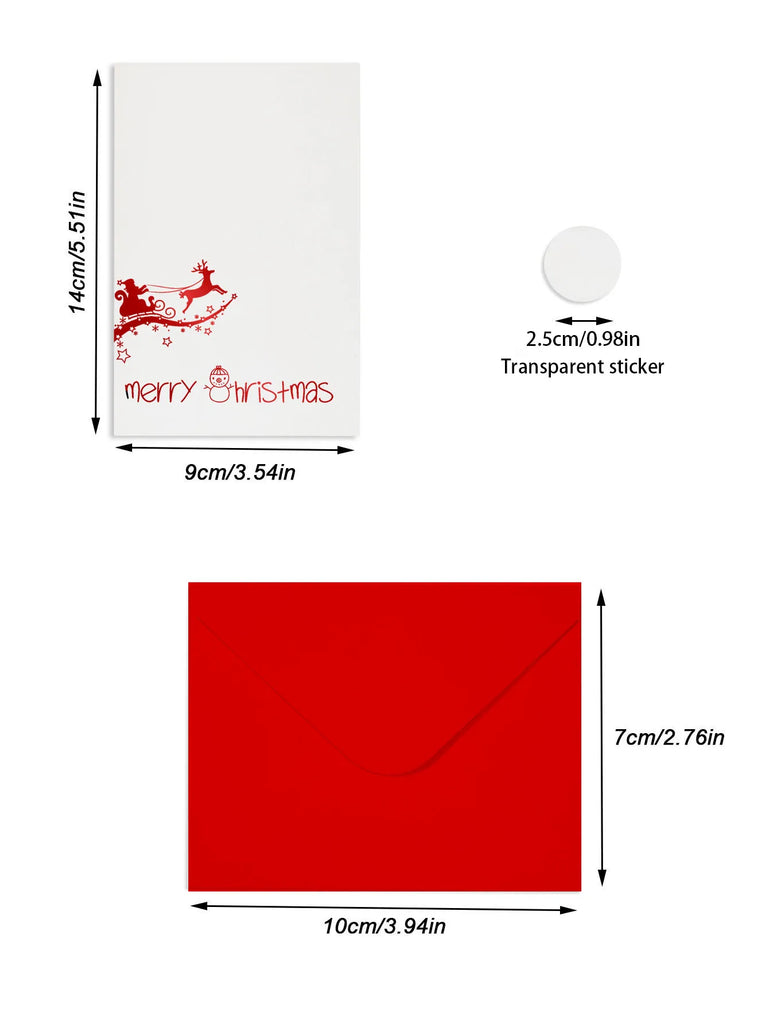 Christmas card envelope