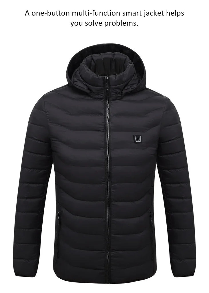 Heated Jacket For Men Winter USB Electric Heating Jacket
