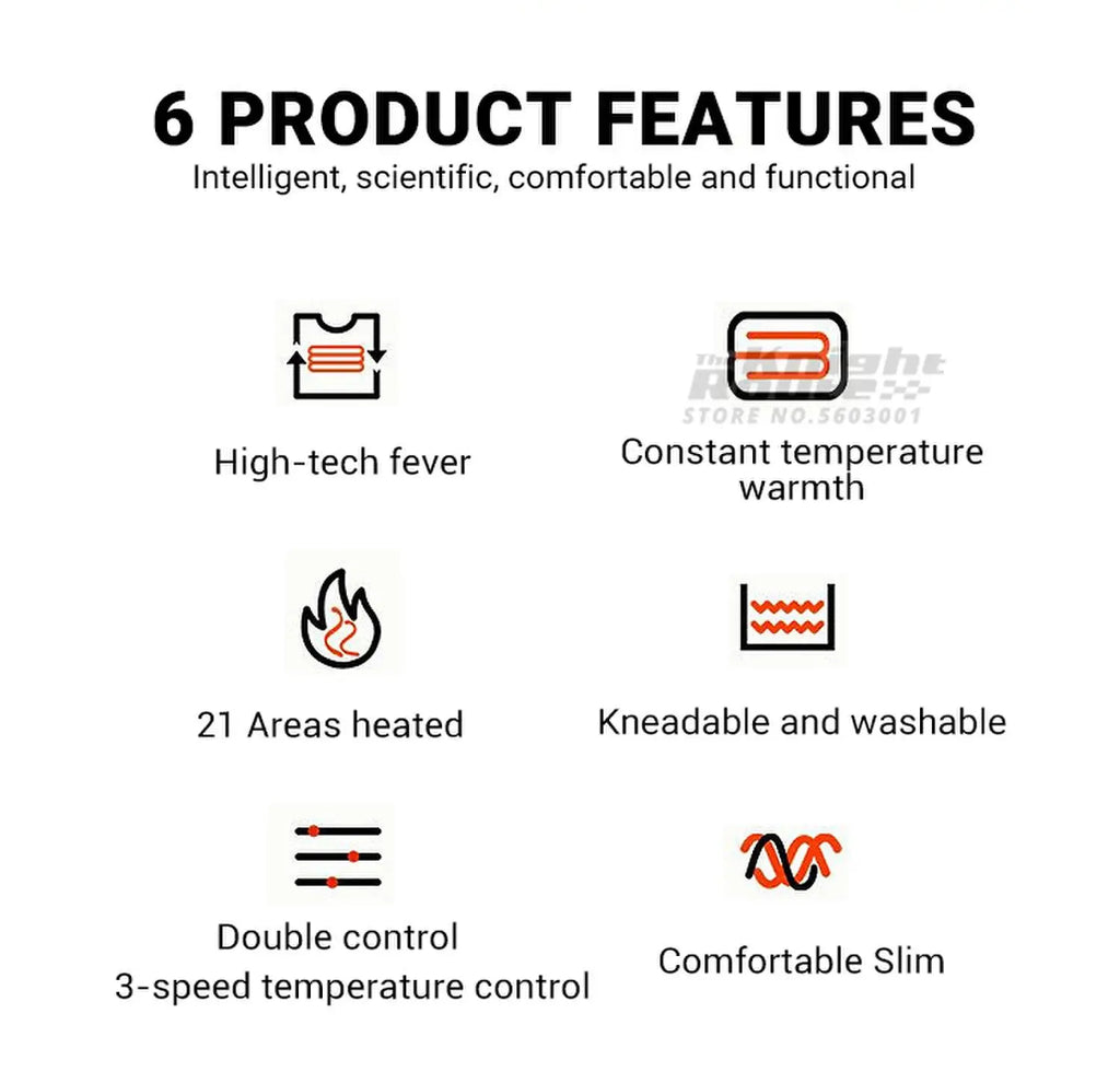 Men's Women's Motorcycle Jacket USB Electric Heating Jacket