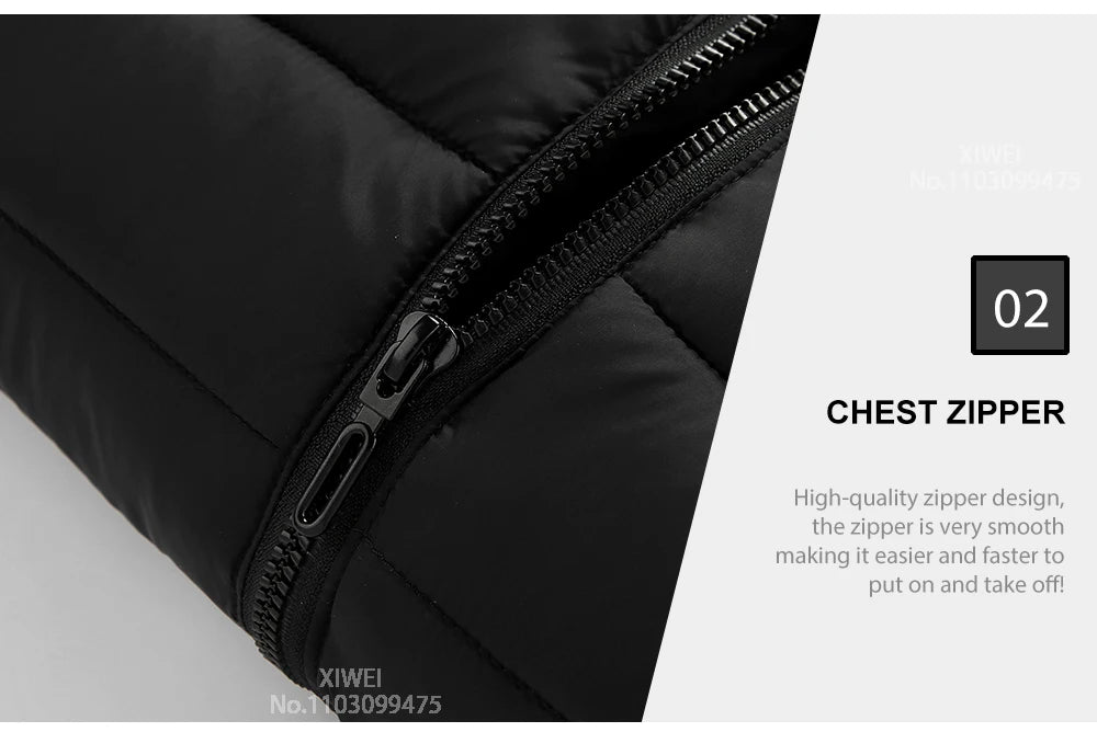 Heated Jacket Men Warm Vest USB Self Heating Jacket