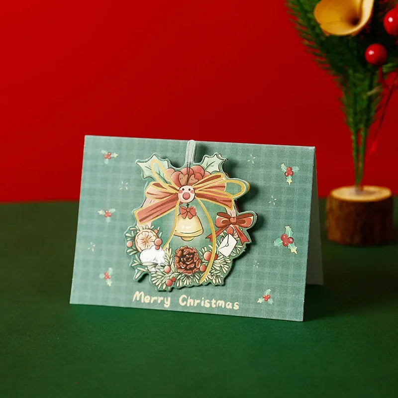 Christmas Greeting Card Kids Mini Christmas Blessing Greeting Cards