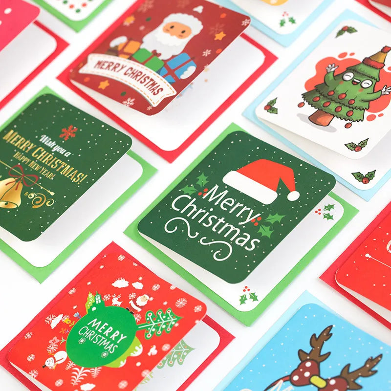 Christmas Greeting Card Kids Mini Christmas Blessing Greeting Cards
