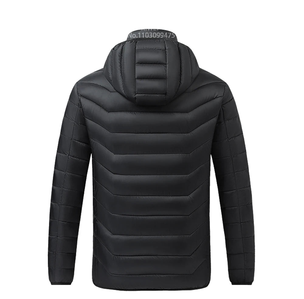 Heated Jacket Men Women USB Electric Self Heating Jacket Winter Coat