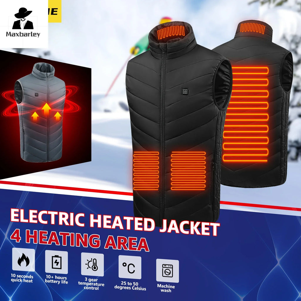 Heating Areas Jacket Men's Winter